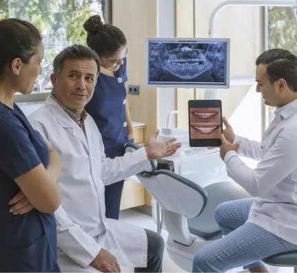 Clinical team discussion
