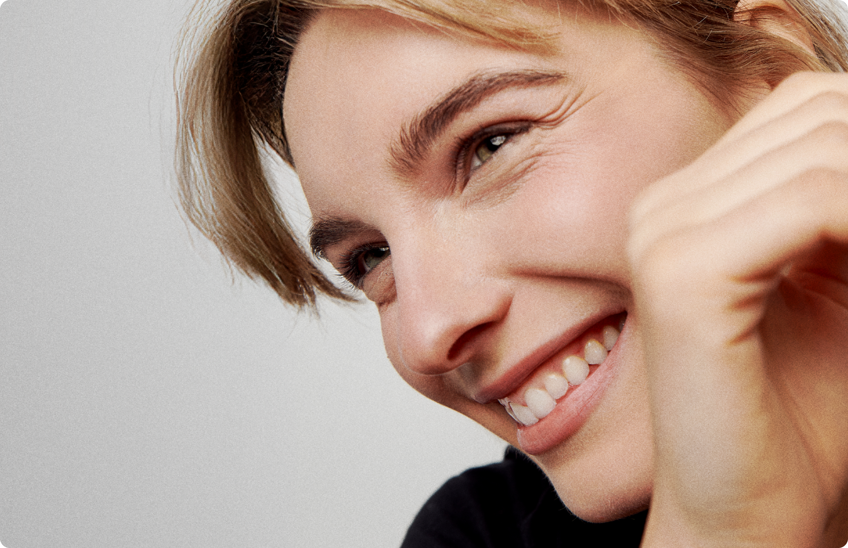 Profesional sonriendo
